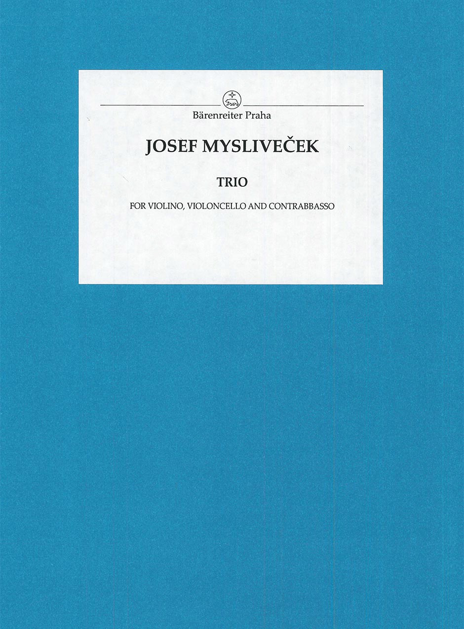 Vorderes Coverbild Trio für Violine, Violoncello und Kontrabass G-Dur