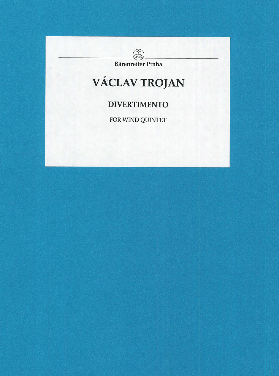 Vorderes Coverbild Divertimento per quintetto a fiato