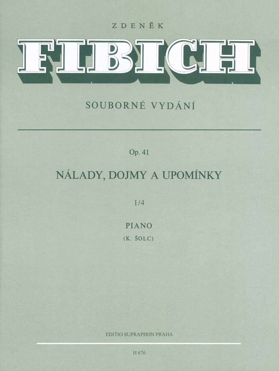 Vorderes Coverbild Stimmungen, Eindrucke und Erinnerungen op. 41/IV