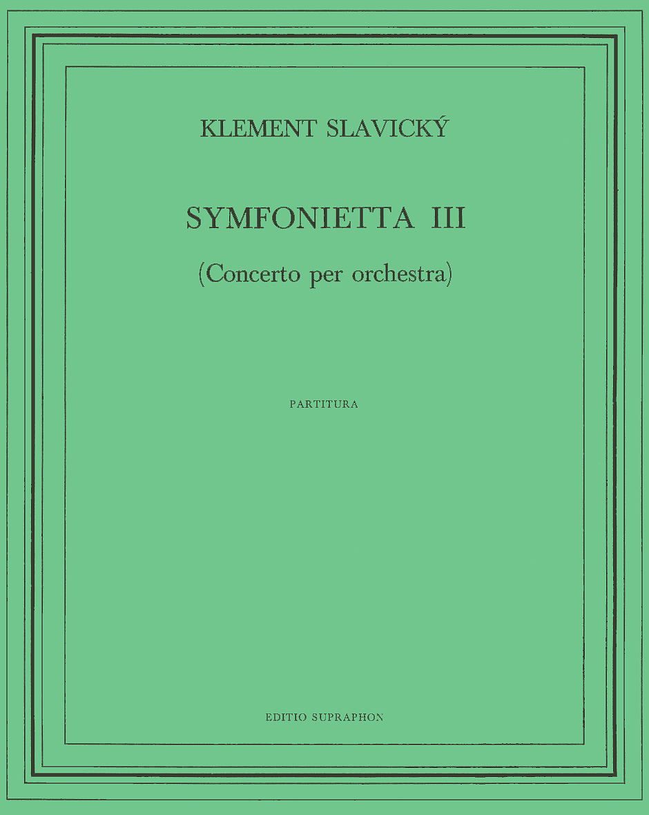 Vorderes Coverbild Symphonietta III