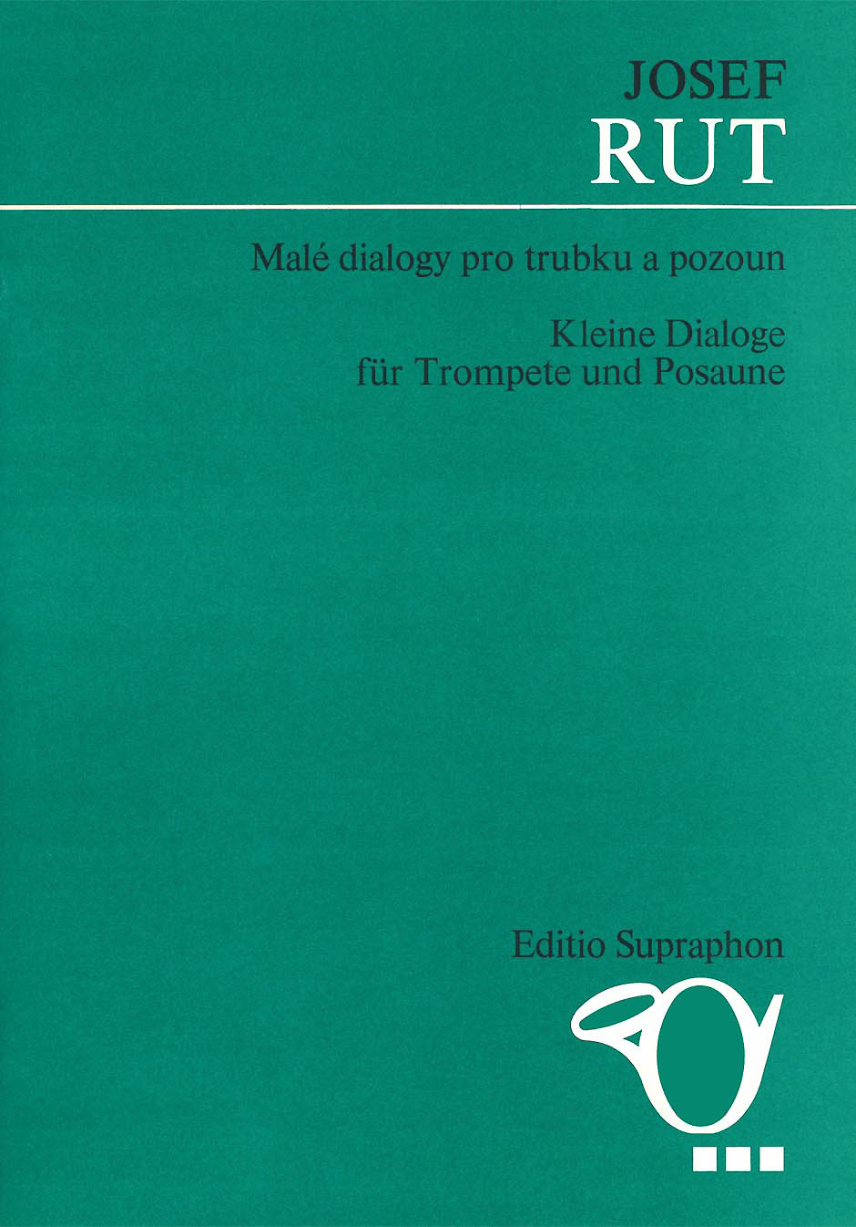 Vorderes Coverbild Kleine Dialoge für Trompete und Posaune