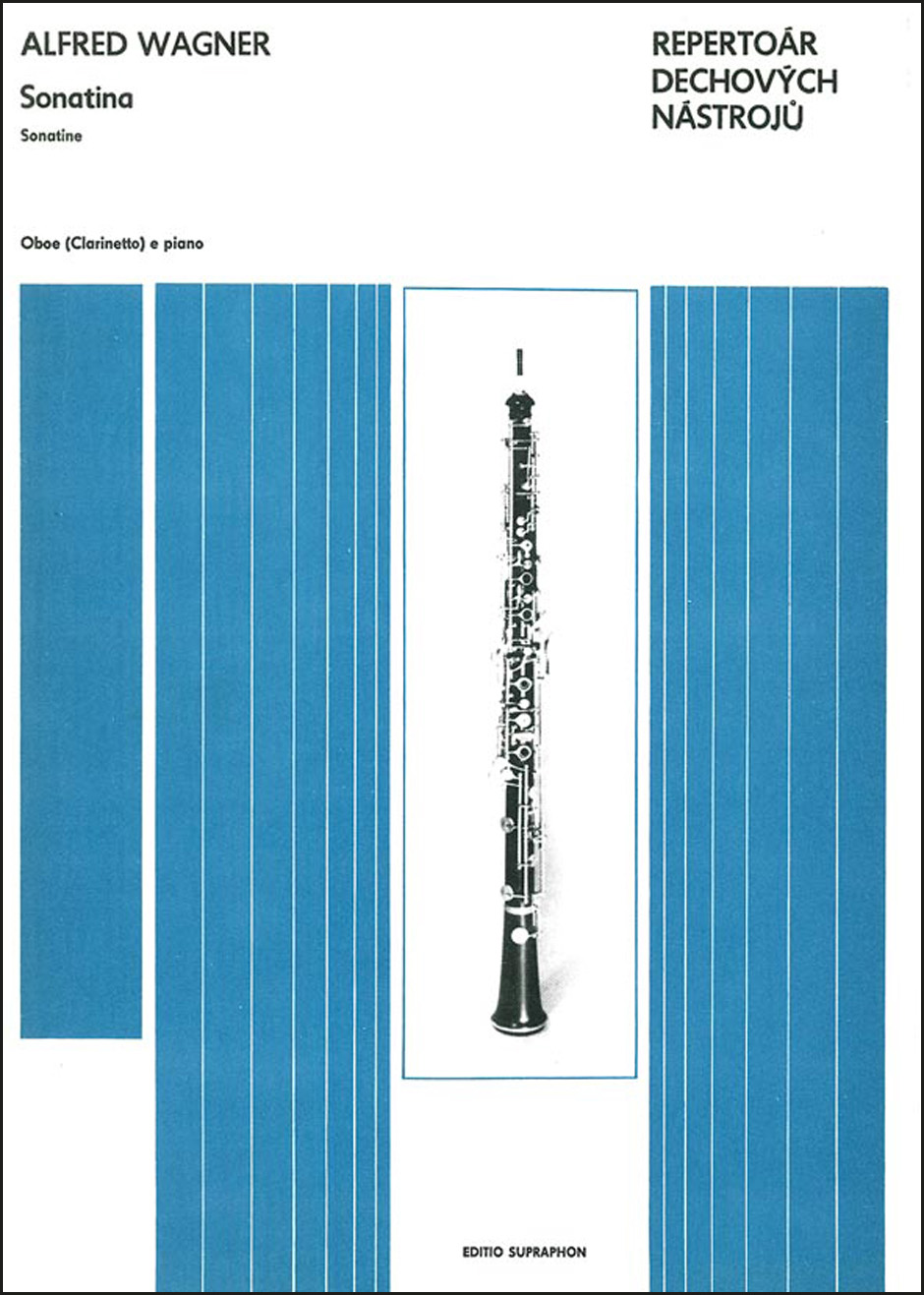 Vorderes Coverbild Sonatine für Oboe (Klarinette) und Klavier