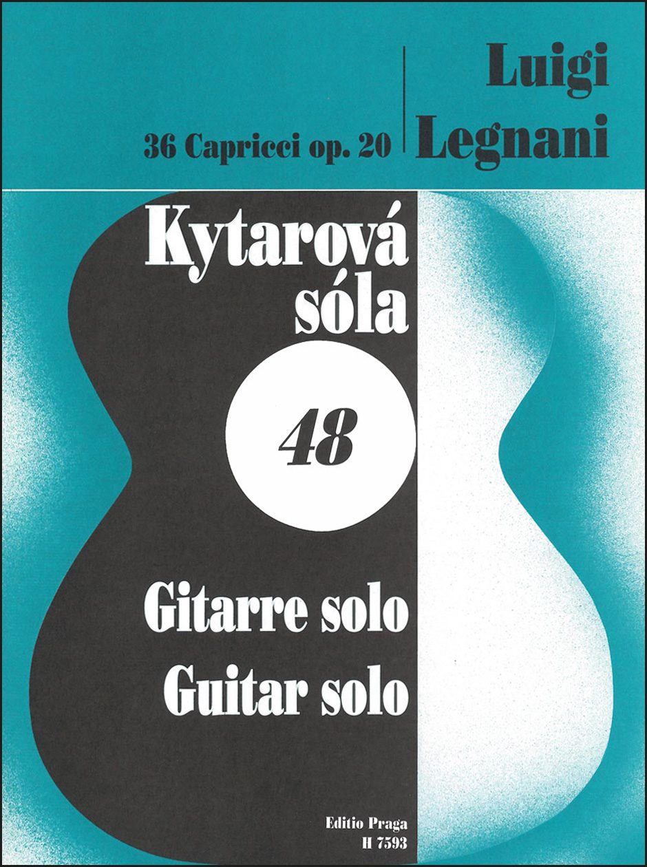 Vorderes Coverbild 36 Capriccen op. 20