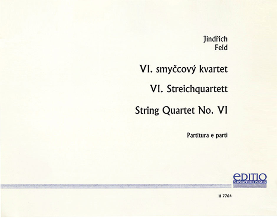 Vorderes Coverbild Streichquartett Nr. 6