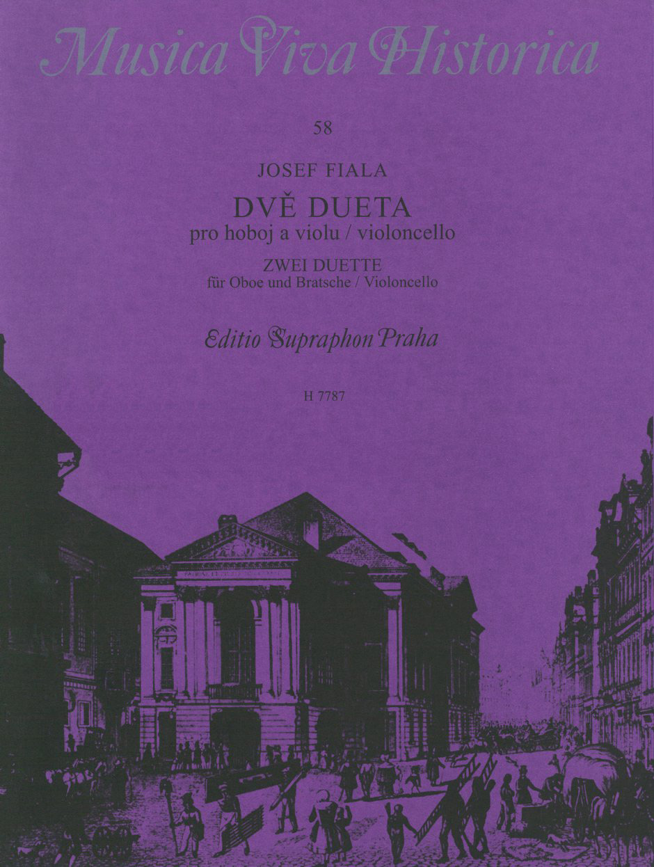 Vorderes Coverbild Zwei Duette für Oboe und Bratsche / Violoncello