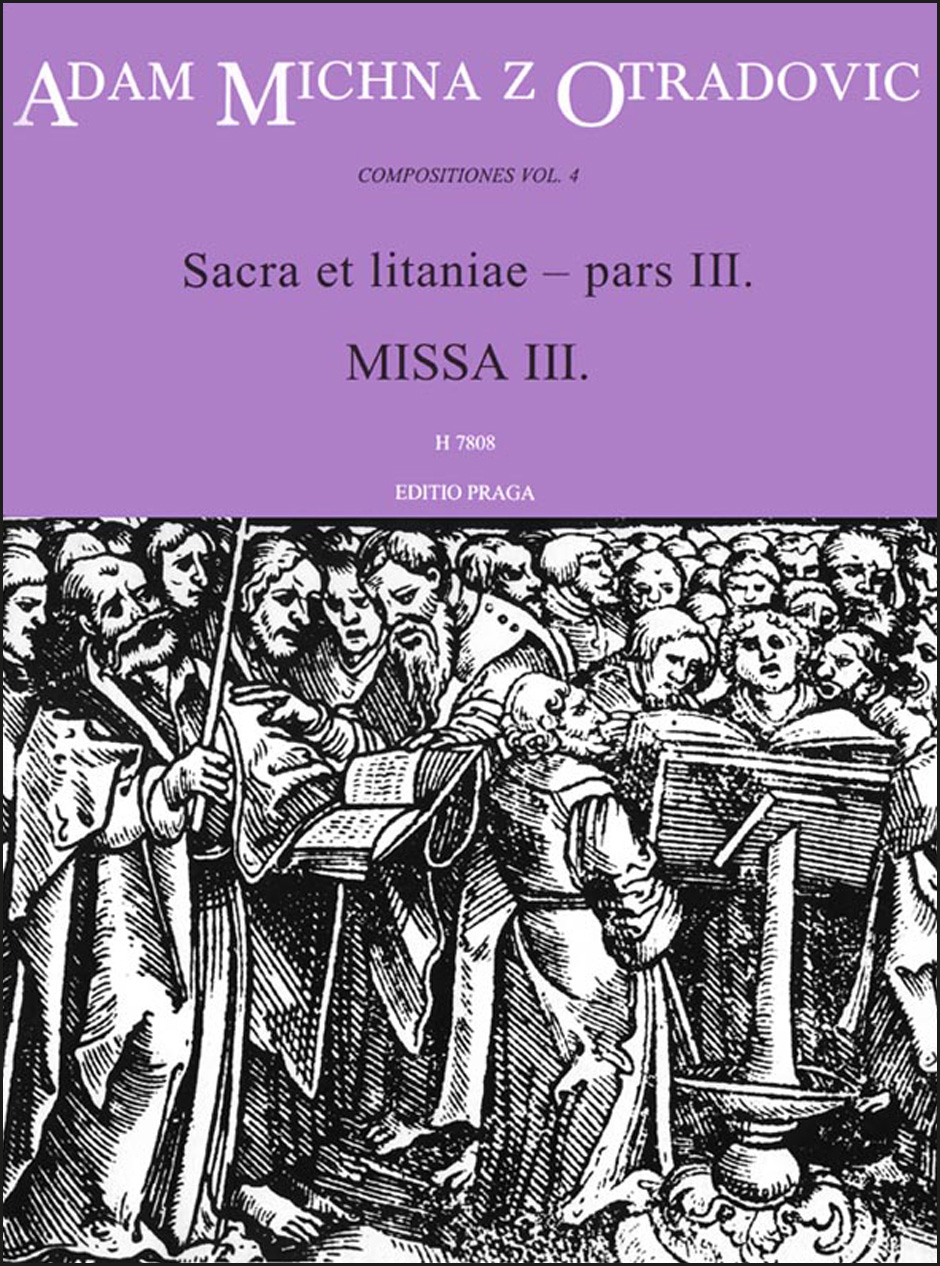 Vorderes Coverbild Sacra et litaniae - pars III.: Missa III.