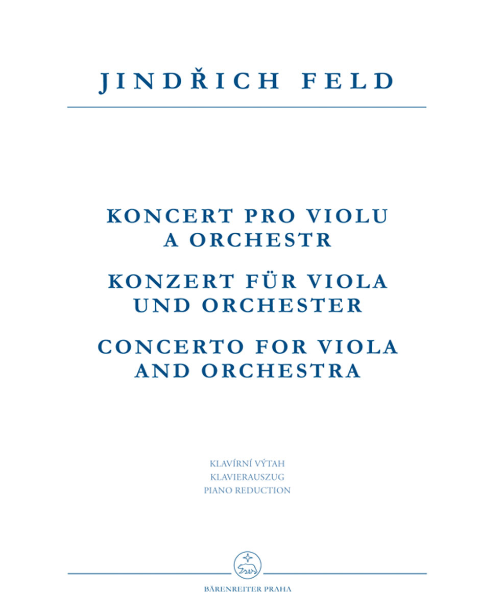 Vorderes Coverbild Konzert für Viola und Orchester