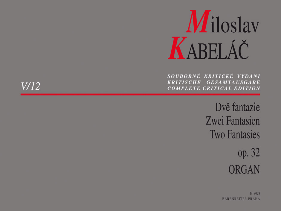 Vorderes Coverbild Zwei Fantasien für Orgel op. 32