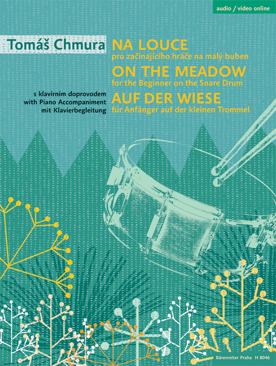 Vorderes Coverbild Na louce / On the meadow / Auf der Wiese für Anfänger auf der kleinen Trommel