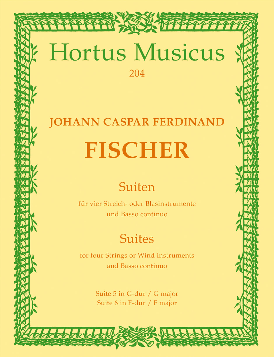 Vorderes Coverbild Zwei Suiten für vier Instrumente (Violen da gamba)