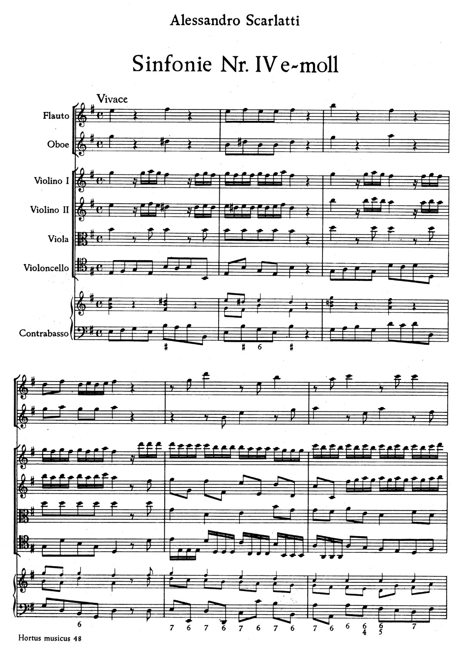 Anderes Coverbild Sinfonia Nr. 4 e-Moll