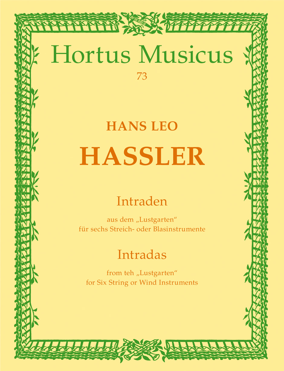 Vorderes Coverbild Sechsstimmige Intraden