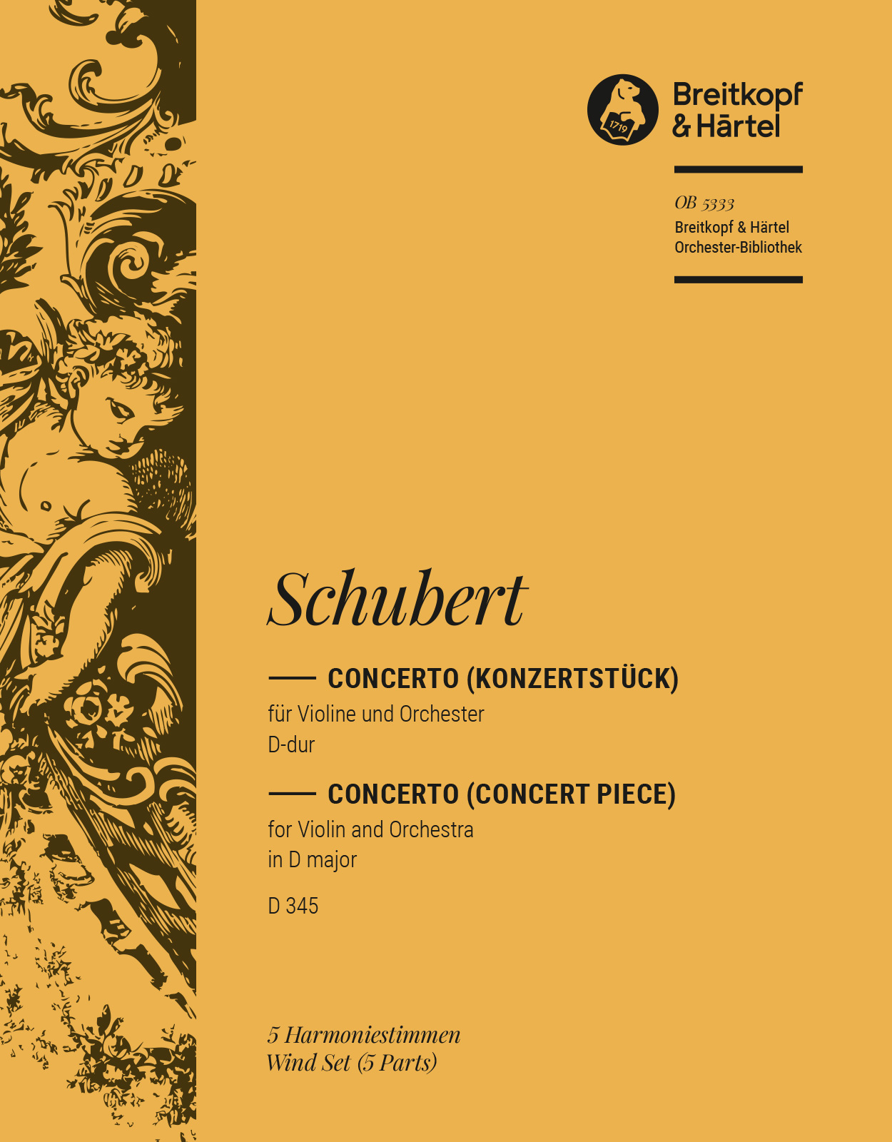 Vorderes Coverbild Concerto D-dur D 345