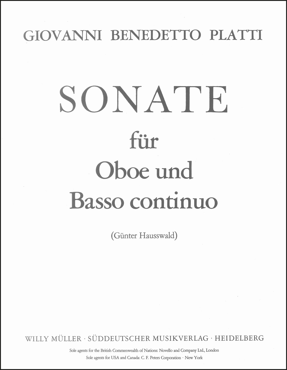 Vorderes Coverbild Sonate g-Moll
