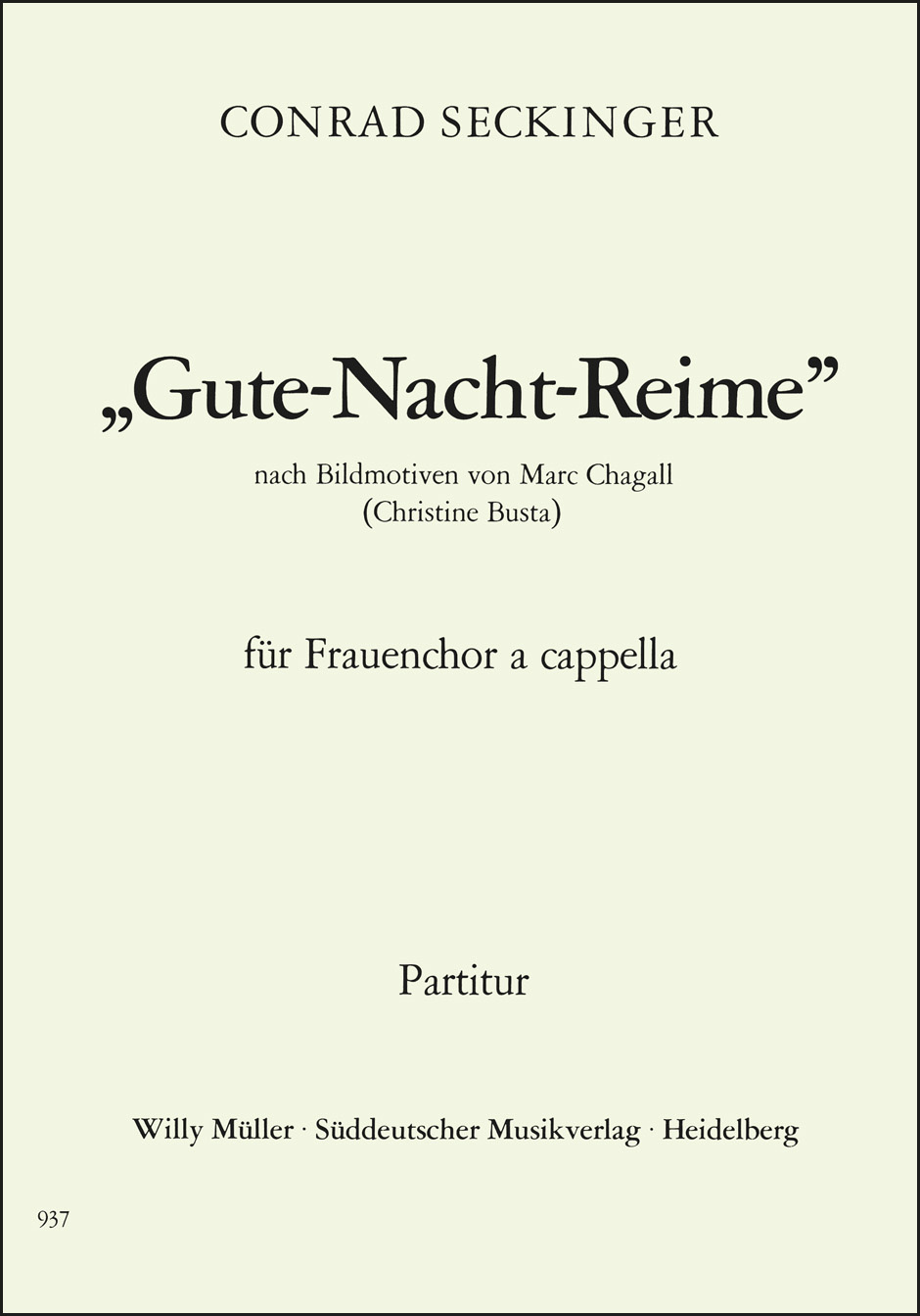 Vorderes Coverbild Gute-Nacht-Reime