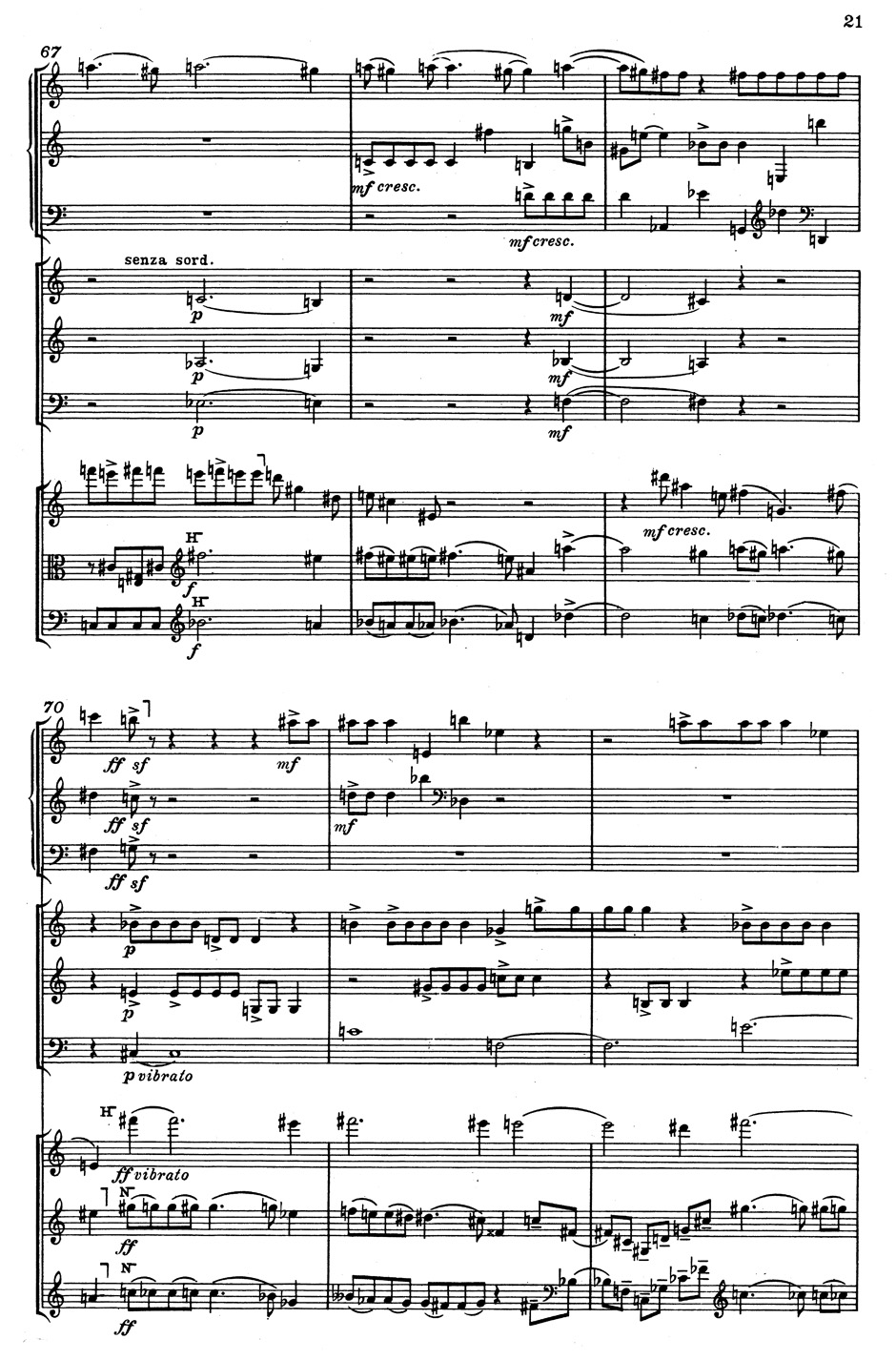 Vorderes Coverbild Serenade II für 9 Solo-Instrumente (1929)