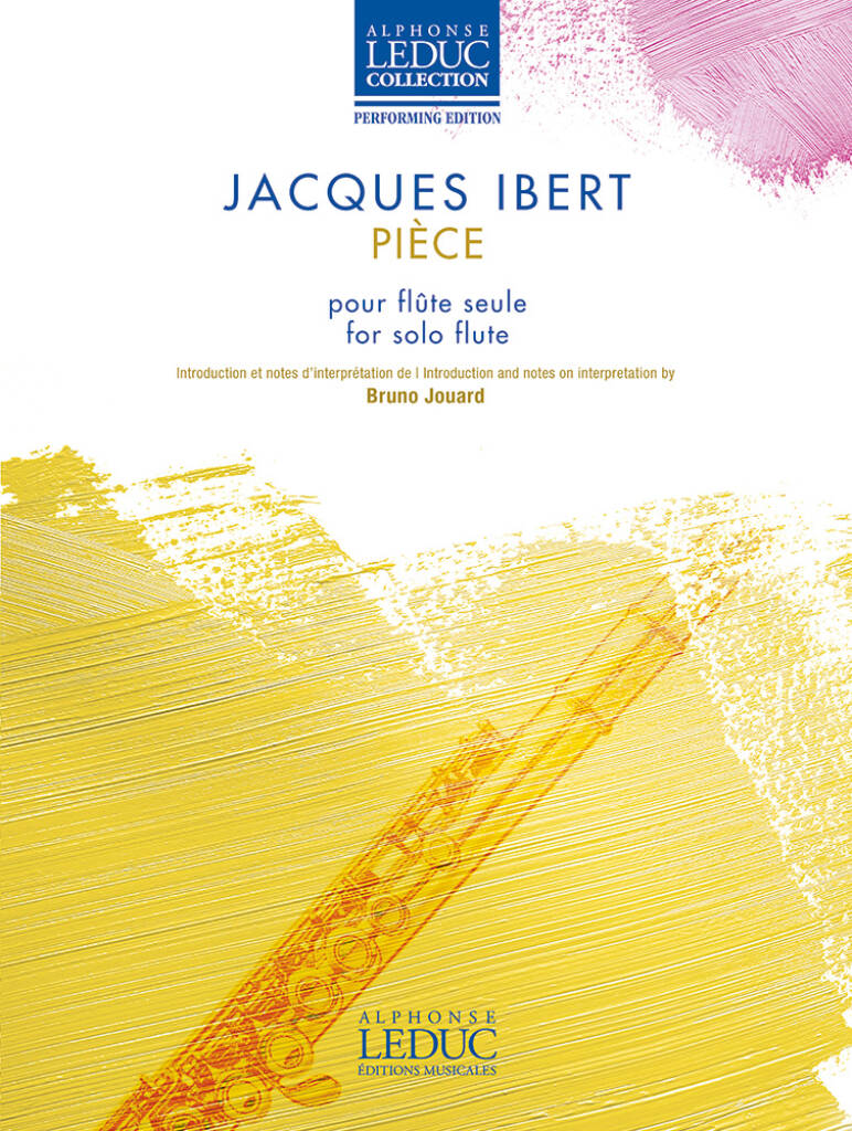 Vorderes Coverbild Pièce pour flûte seule