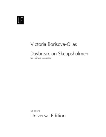 Vorderes Coverbild Daybreak on Skeppsholmen für Sopransaxophon