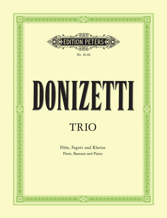 Vorderes Coverbild Trio für Flöte, Fagott und Klavier F-Dur