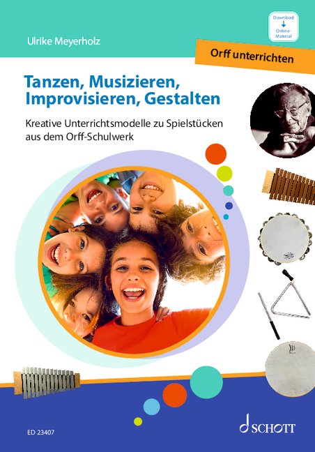 Vorderes Coverbild Tanzen, Musizieren, Improvisieren, Gestalten