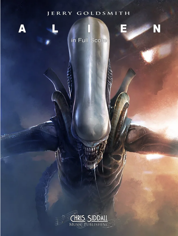 Vorderes Coverbild Jerry Goldsmith's "ALIEN" in Full Score