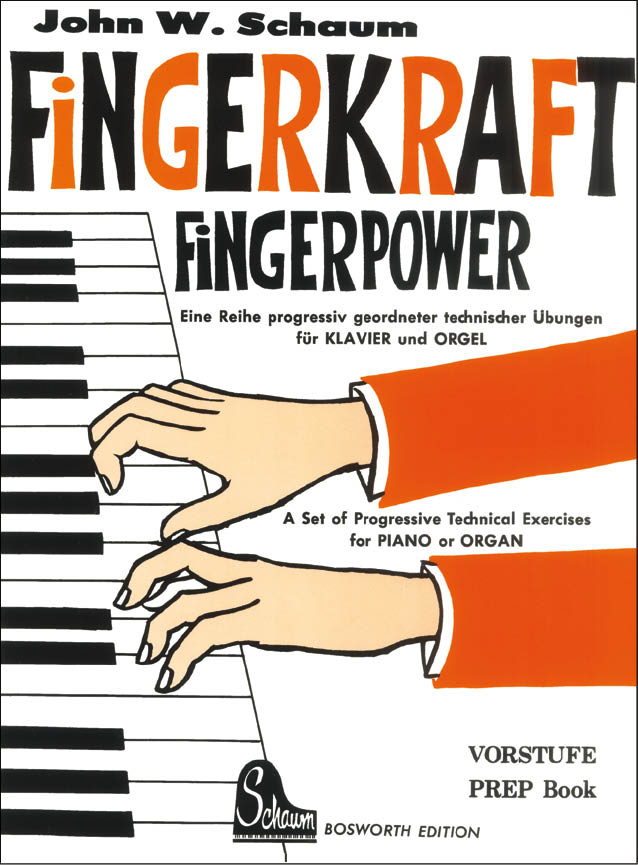 Vorderes Coverbild Fingerkraft Vorstufe (Fingerpower Prep Book)