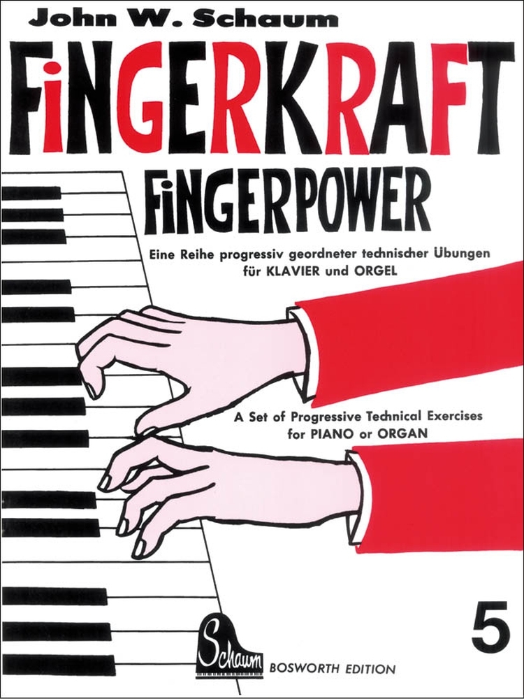 Vorderes Coverbild Fingerkraft Heft 5 (Fingerpower Book 5)
