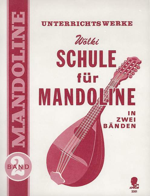 Vorderes Coverbild Schule für Mandoline Band 2