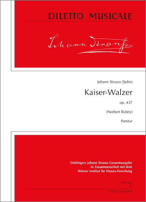 Vorderes Coverbild Kaiser Walzer op. 437