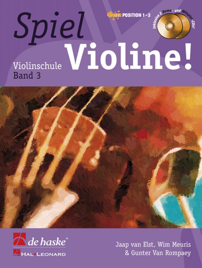 Vorderes Coverbild Spiel Violine! Band 3