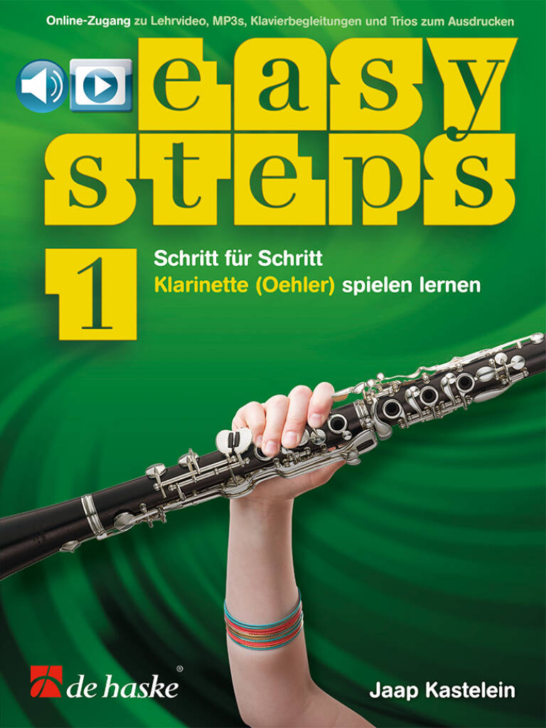 Vorderes Coverbild Easy Steps Band 1- Klarinette (Oehler)