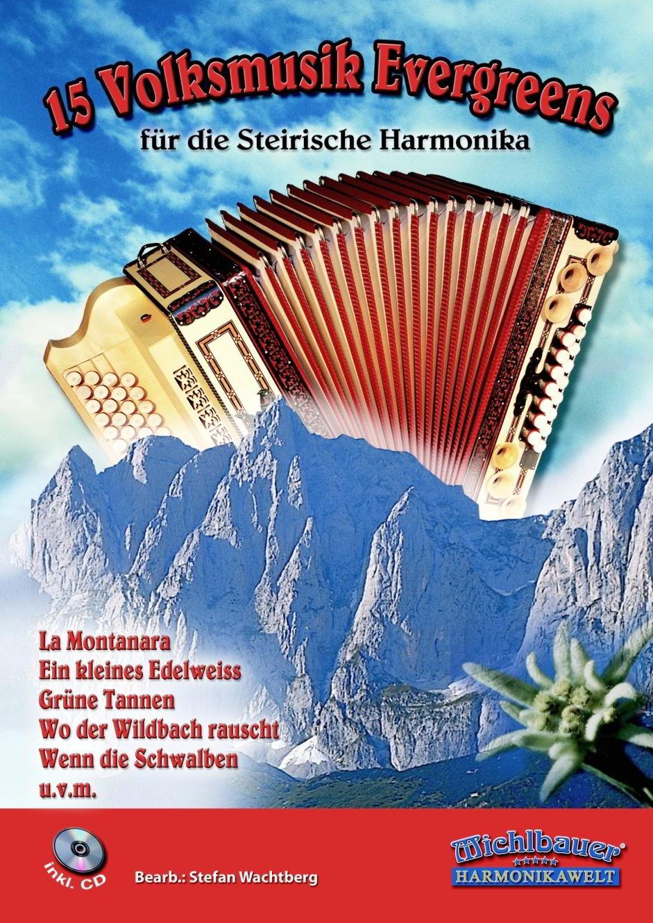 Vorderes Coverbild 15 Volksmusik Evergreens