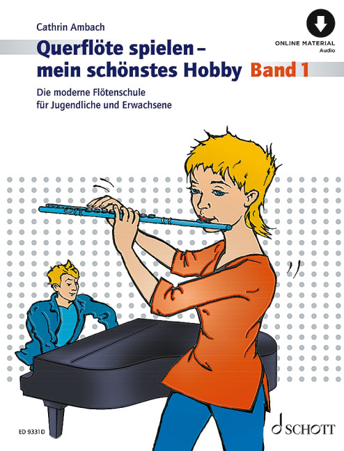Vorderes Coverbild Querflöte spielen - mein schönstes Hobby Band 1