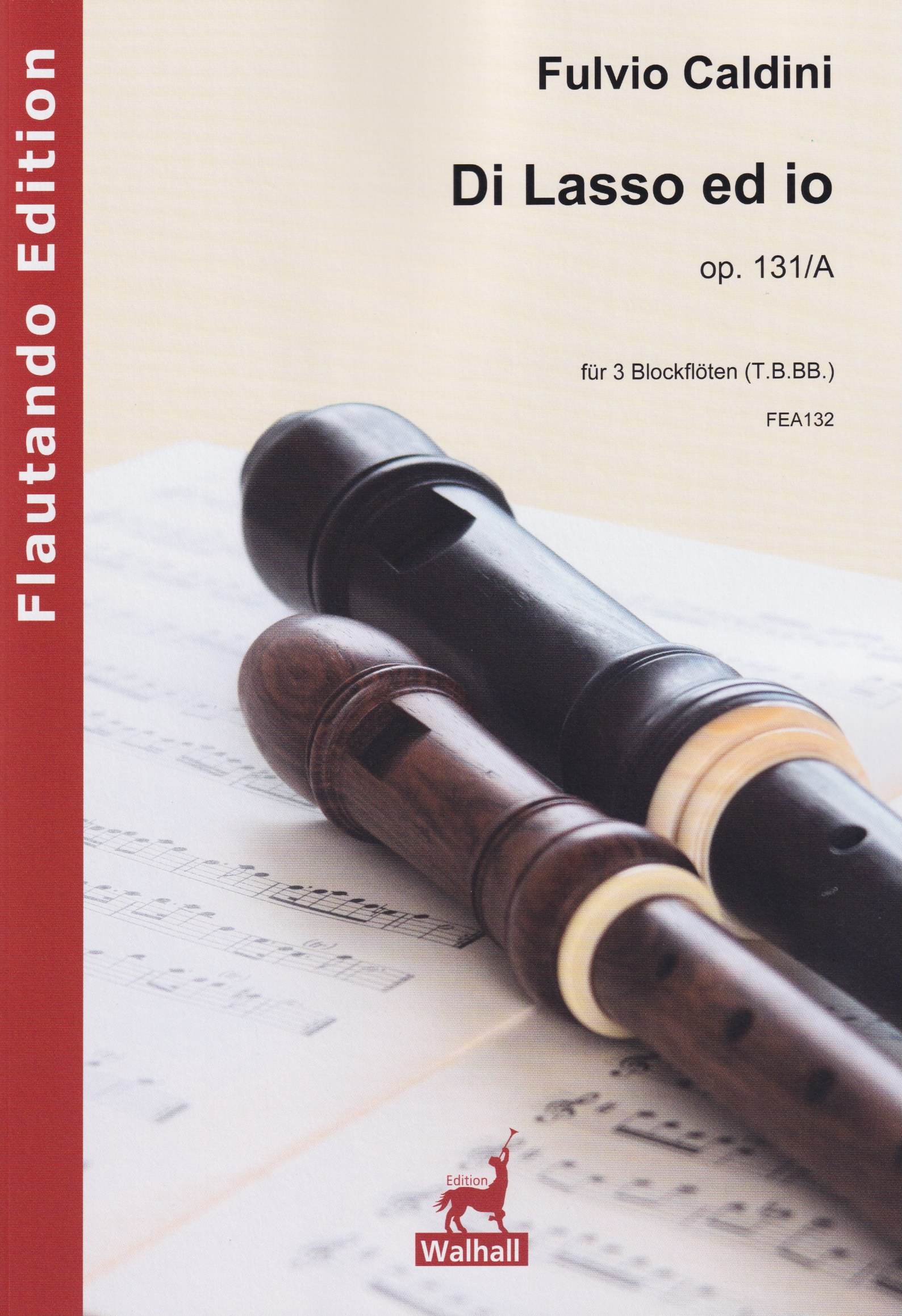 Vorderes Coverbild Di Lasso ed io op. 131/A