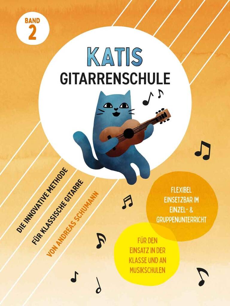 Vorderes Coverbild Katis Gitarrenschule Band 2