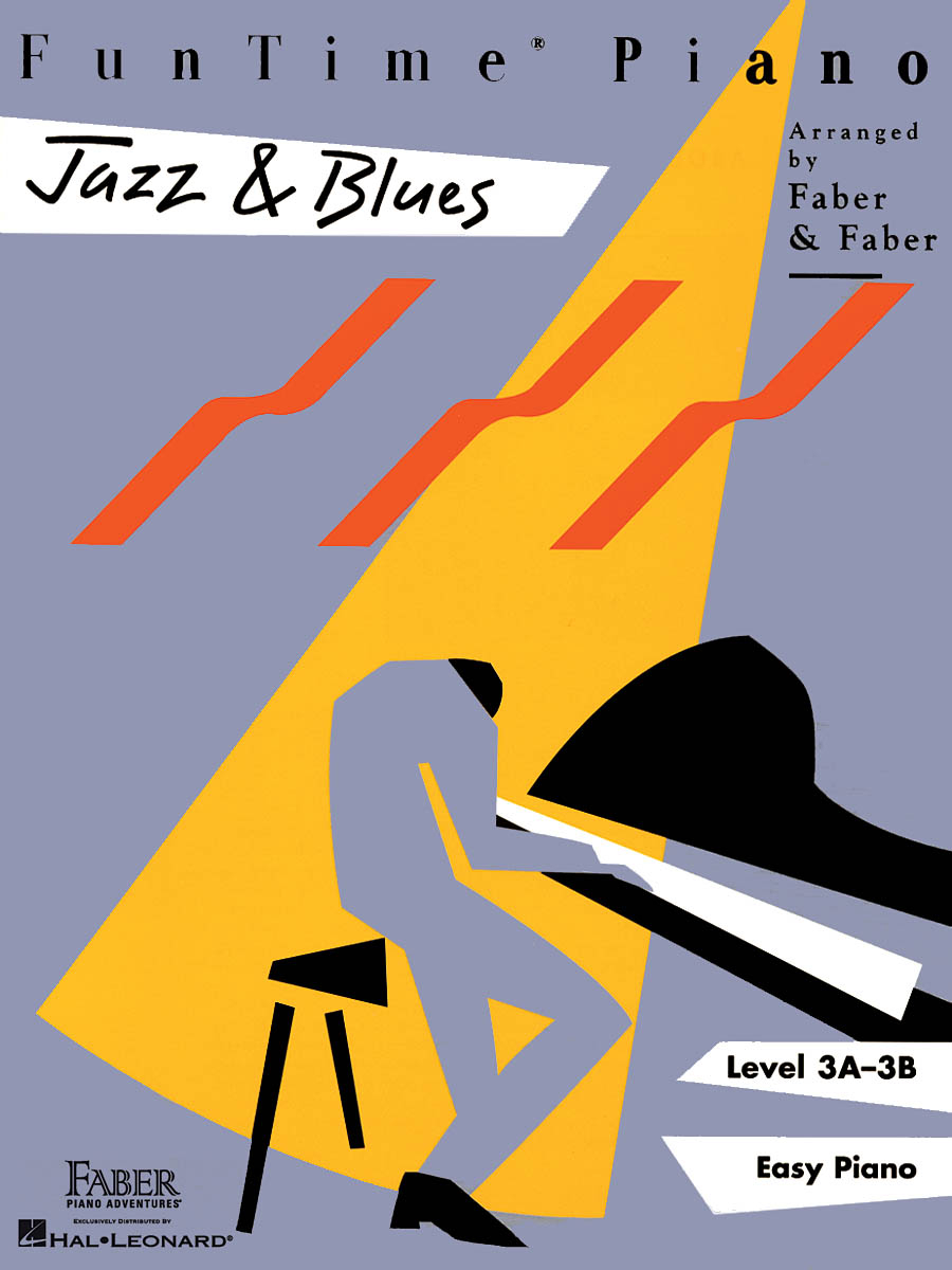 Vorderes Coverbild FunTime Piano Jazz & Blues Level 3A-3B