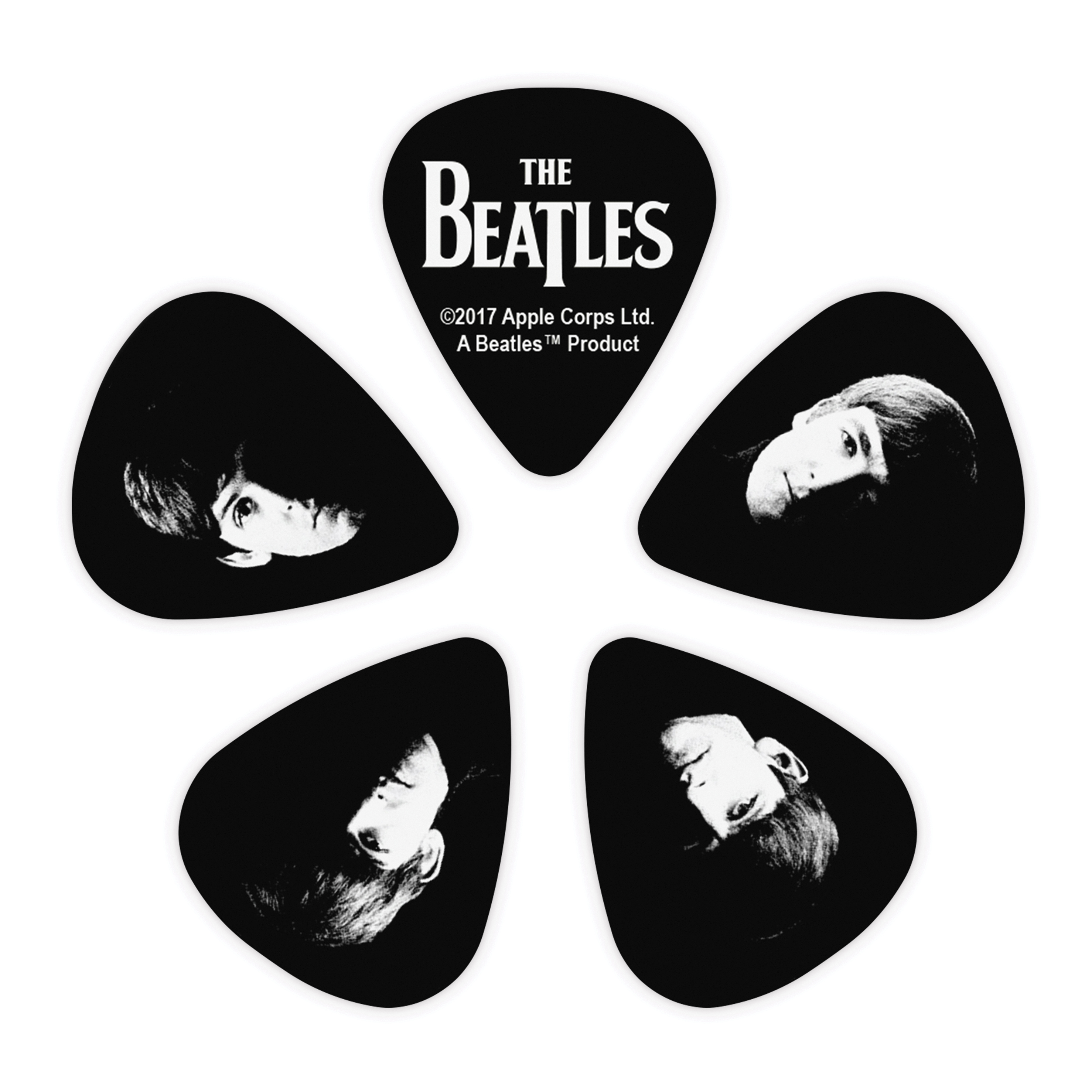 Anderes Coverbild D'Addario Beatles Gitarren-Picks, Meet The Beatles, 10er-Packung, dünn