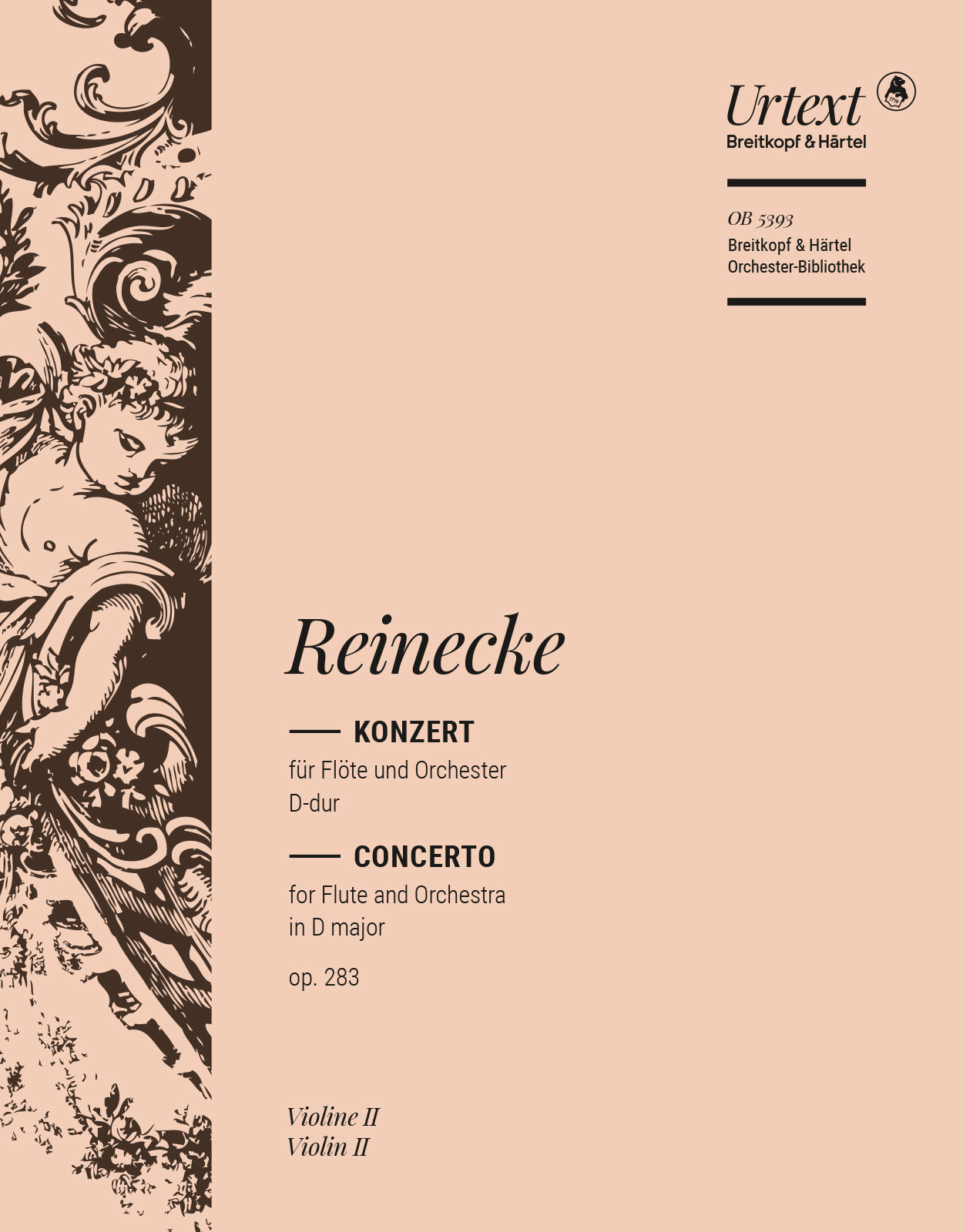 Vorderes Coverbild Flötenkonzert D-dur op. 283