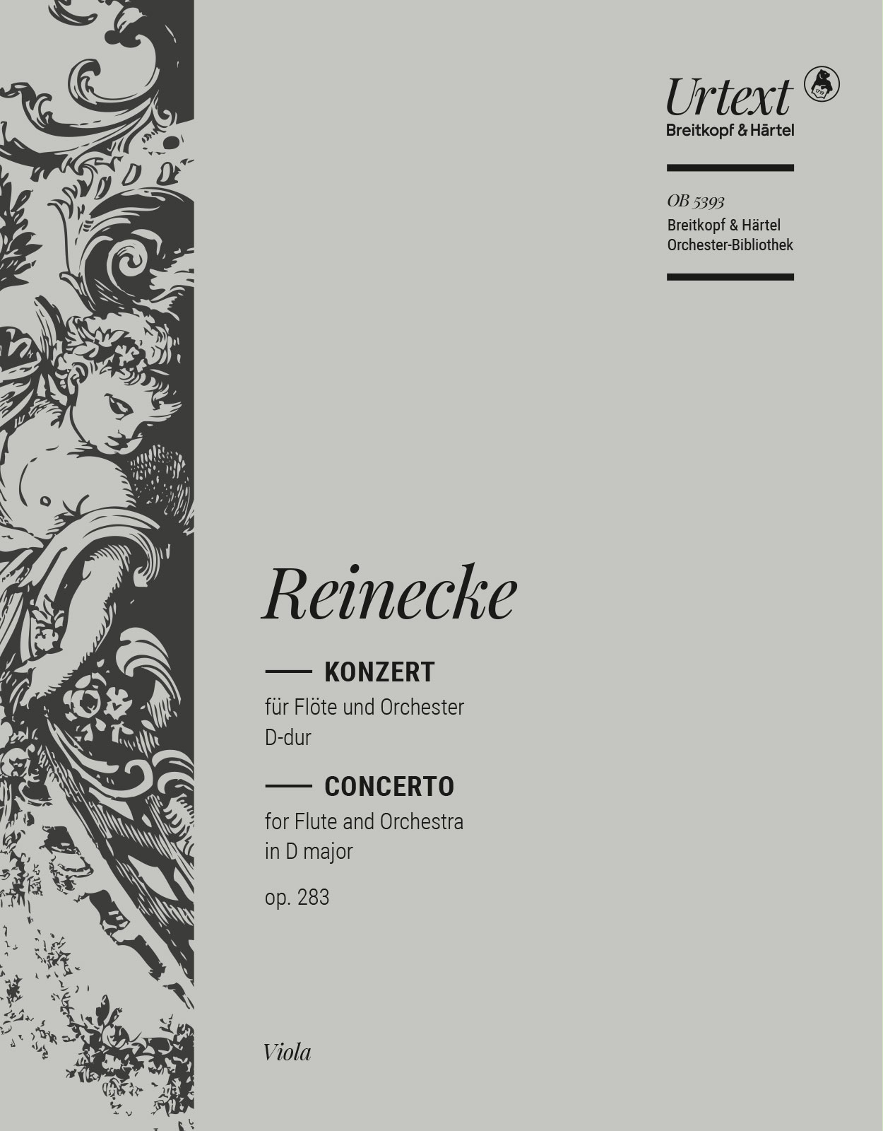 Vorderes Coverbild Flötenkonzert D-dur op. 283