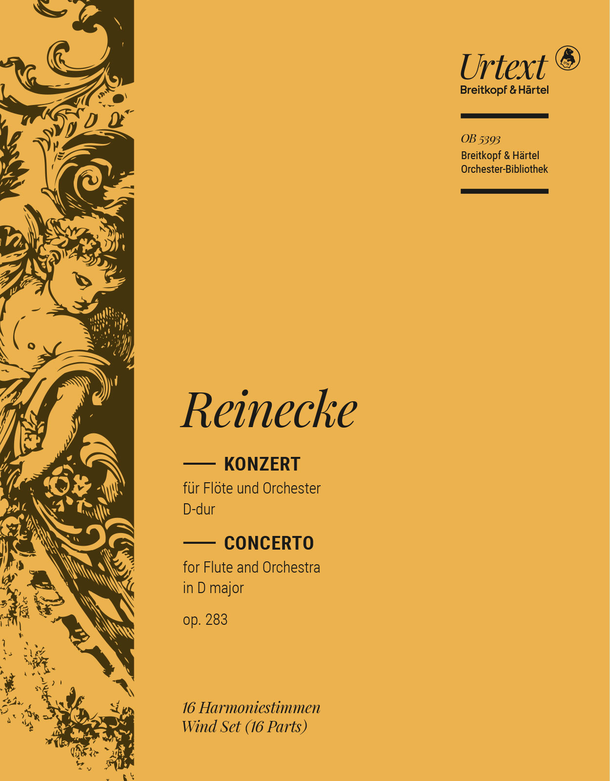 Vorderes Coverbild Flötenkonzert D-dur op. 283