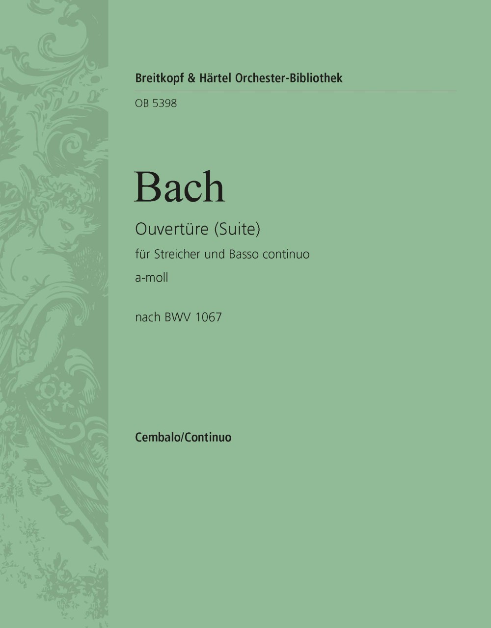 Vorderes Coverbild Ouvertüre (Suite) Nr. 2 a-moll
