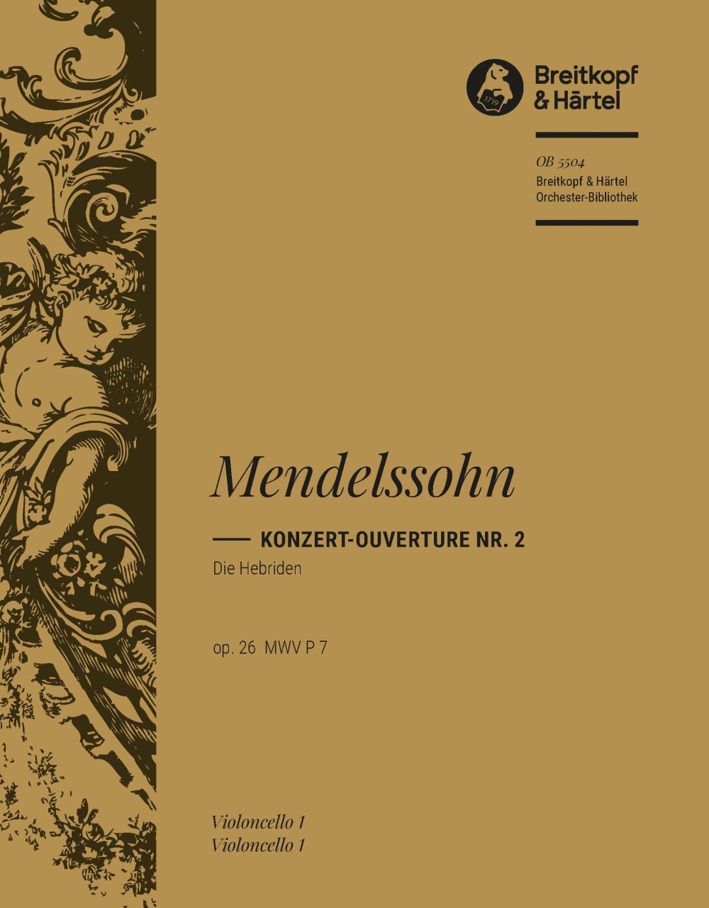 Vorderes Coverbild Die Hebriden op. 26 MWV P 7 Nr. 2