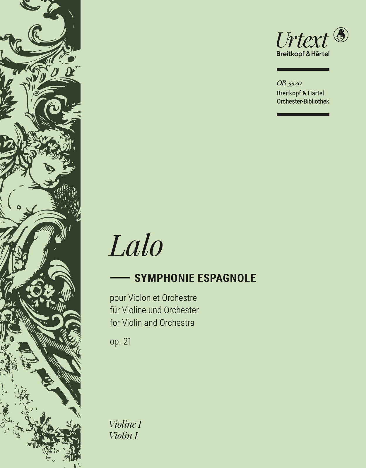 Vorderes Coverbild Symphonie espagnole op. 21 (1875)