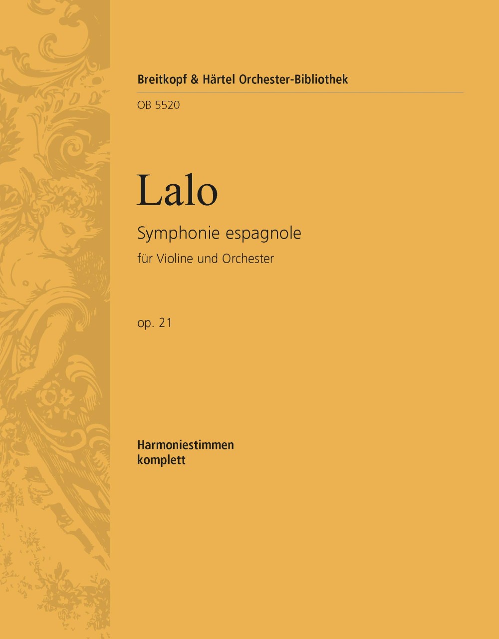 Vorderes Coverbild Symphonie espagnole op. 21 (1875)