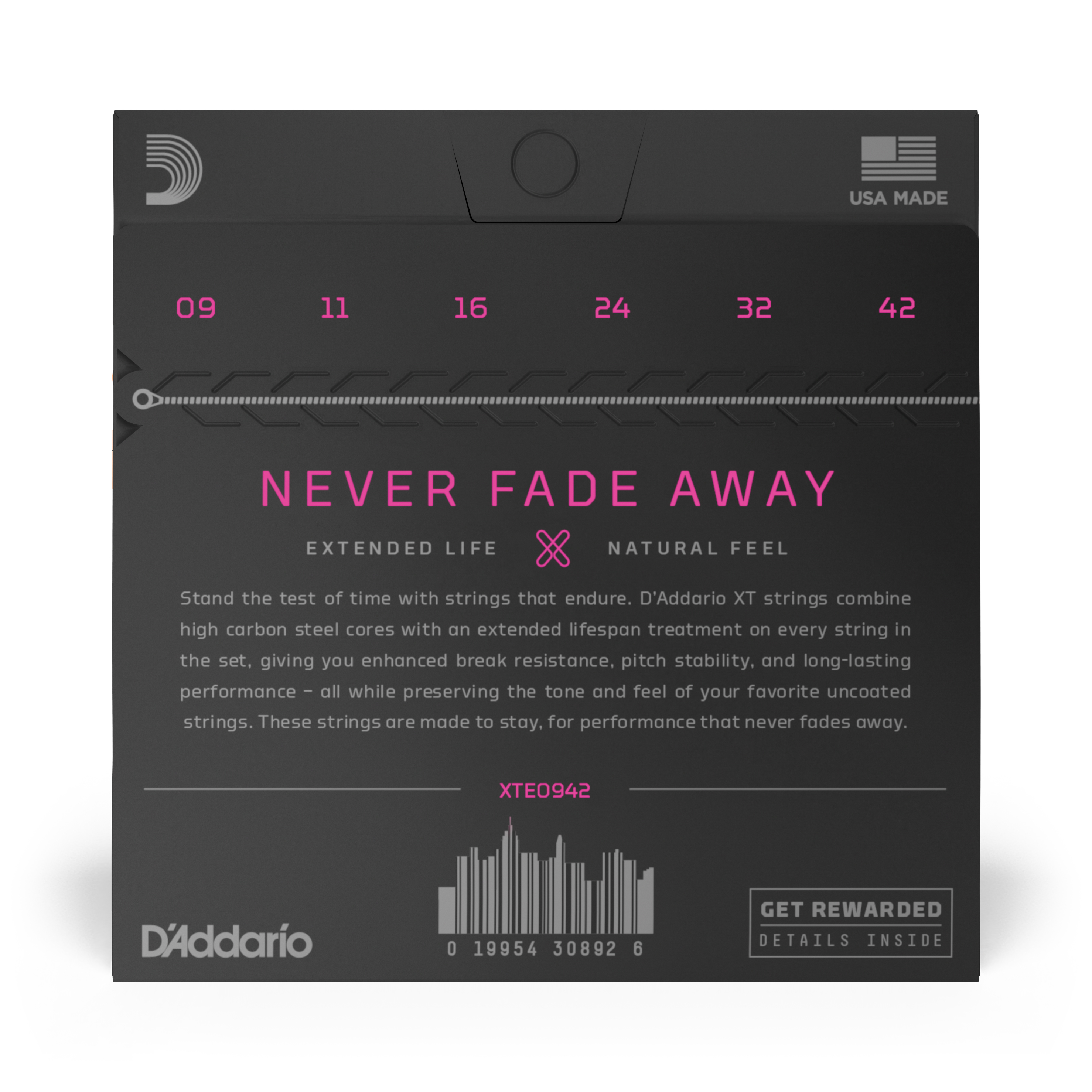 Anderes Coverbild D'Addario XT Electric Nickel Plated Steel, Super Light, 09-42