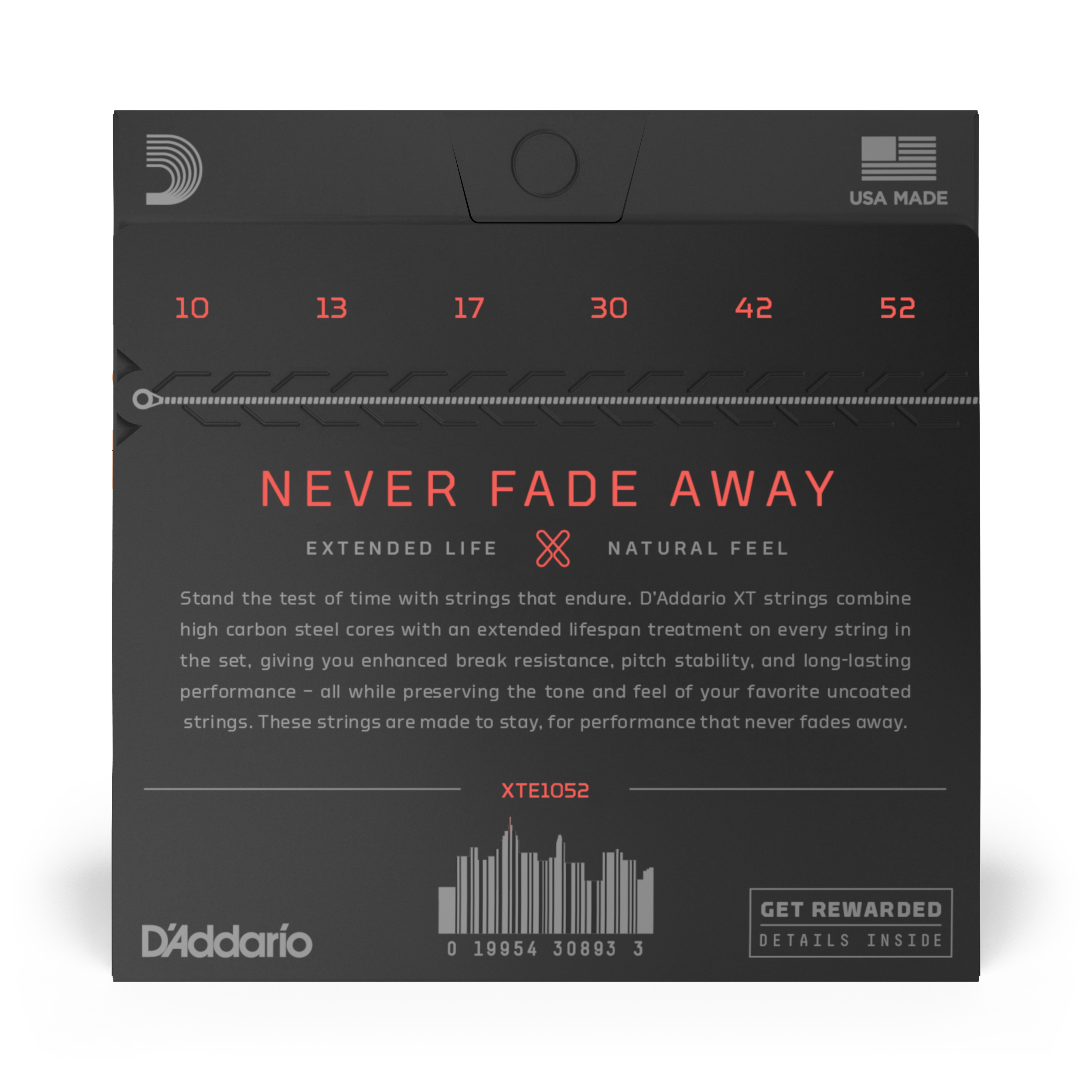 Anderes Coverbild D'Addario XT Electric Nickel Plated Steel, Light Top/Heavy Bottom, 10-52
