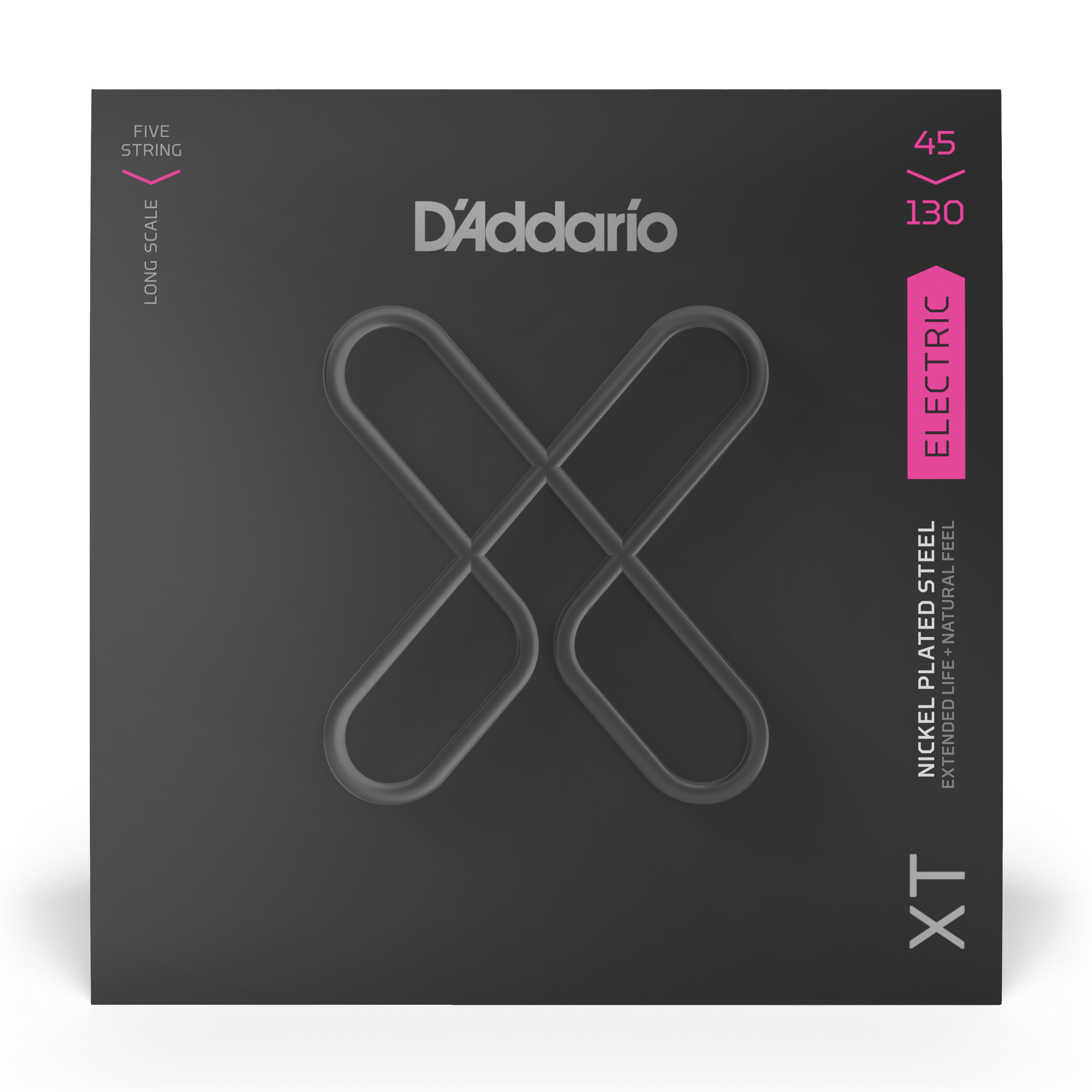 Anderes Coverbild D'Addario XT Bass Nickel Plated Steel, Regular Light, 5-String Long Scale, 45-130