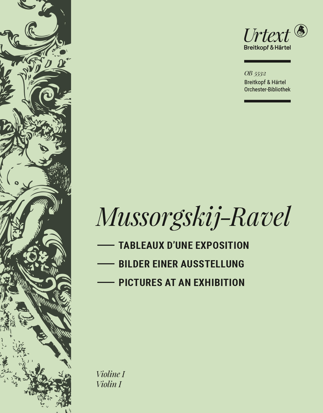 Vorderes Coverbild Tableaux d'une exposition / Bilder einer Ausstellung