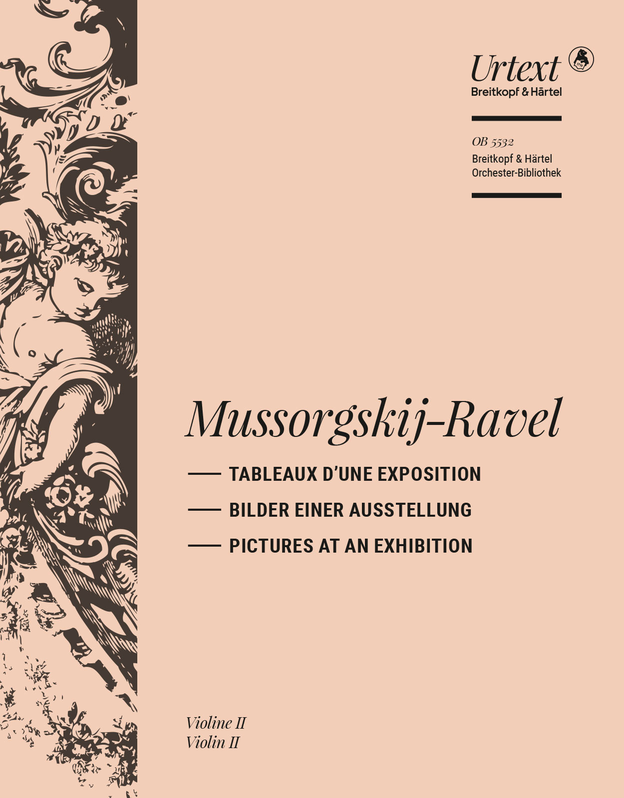 Vorderes Coverbild Tableaux d'une exposition / Bilder einer Ausstellung