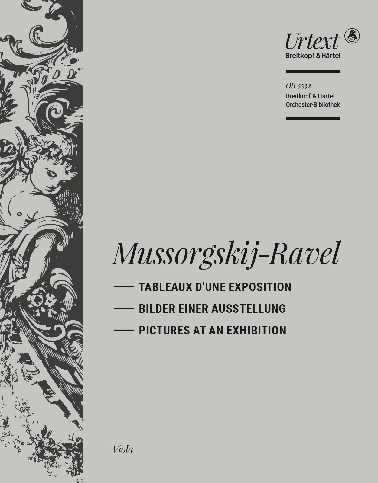 Vorderes Coverbild Tableaux d'une exposition / Bilder einer Ausstellung